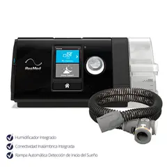 RESMED - Máquina Auto CPAP para la apnea del sueño AirSense 10 con Tubo Calefaccionado