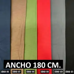 GENERICO - TELA TURCA HİDROREPELENTE ANCHO 180 CM. AZUL MARİNO