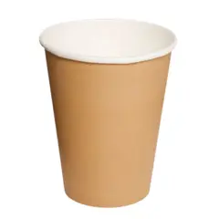 OMNIPACK - Vaso Polipapel Kraft de 8 oz (50 Unidades)