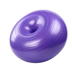 GENERICO - Balon Donut Fitness Ball Ejercicio Yoga Pilates 50 Cms