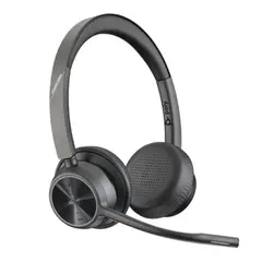 POLY - Audífonos Diadema Voyager 4320 Inalámbrico Negro