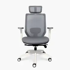 FORM OFFICE - Silla Oficina Focus Gris Claro con cabecero Form