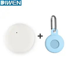 DIWEN - Dispositivo antipérdida para iPhone funda protectora Azul