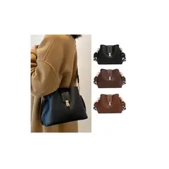 EVERSO - Bolsa Bandolera Mujer Moda Dama Mochila De Gran Capacidad-