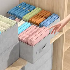 AIZO - Pack 4 Cajas Organizadoras Carry Plegables