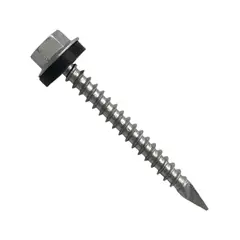 GENERICO - Tornillo Autoperforante Hexagonal Techo Punta Espada 10 X 1" - 100 Und