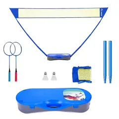 GENERICO - Set De Bádminton Auto Armable Y Transportable + Accesorios