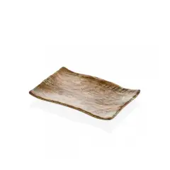 IMAHE - PLATO RECTANGULAR 27X19X2 CM MADERA
