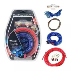 GENERICO - Kit Cables Para Amplificador Subwoofer 1500w Auto