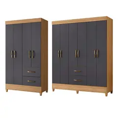 VEKKAHOME - COMBO MOBI GRAPHITE 4P+6P (271037+271153)