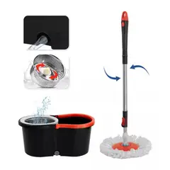 GENERICO - Mopa Trapeador Giratorio 360° Centrifugadora