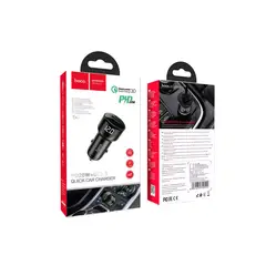 HOCO - CARGADOR DE AUTO 20W DOBLE USB