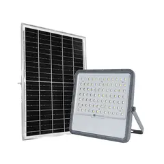 HB LEDS - Proyector LED Solar 2100 Lm Luz Fría Control Remoto