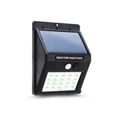HB LEDS - Foco Solar LED Con Sensor De Movimiento 5W