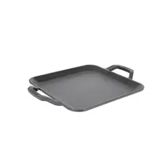 LODGE - Plancha Cuadrada con Doble Asa CAST IRON