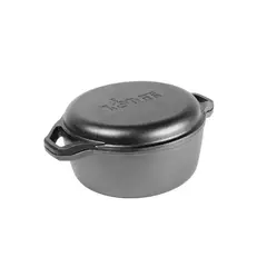 LODGE - Olla Holandesa Doble 5.7 Litros CAST IRON