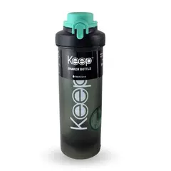 KEEP - Botella Shaker 700mL Sport Outdoor Gimnasio Turquesa