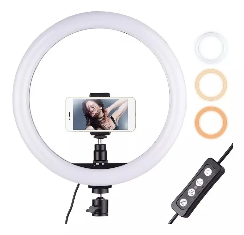 Aro De Luz Profesional 20cm incluye Solo Aro
