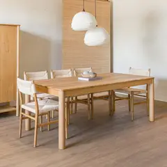 AMOBLE - Mesa de comedor Milita Rectangular 200 Amoblé.