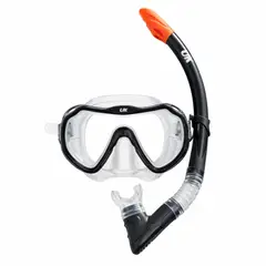 UK TIME - Set Máscara Buceo + Snorkel Adulto Uktime