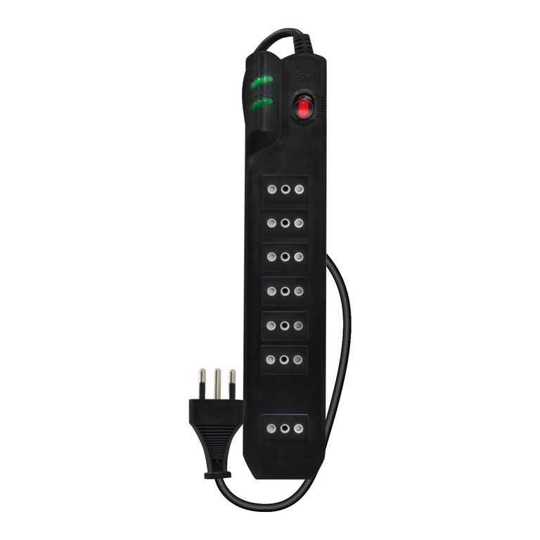 Alargador Protector De Voltaje Certificado 3 Metros - 9305