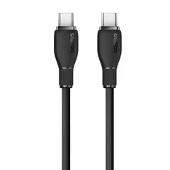 BASEUS - Cable de Carga Rápida Tipo-C a Tipo-C de 200 cm - 100W Negro