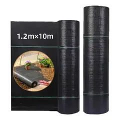 KUANGYE - Ground Cover O Malla Antimaleza Cubresuelo 120cm Ancho X 10m Largo-