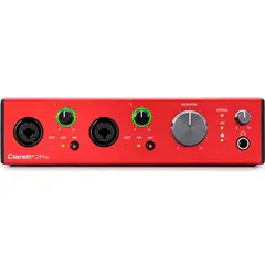 FOCUSRITE - Interfaz De Audio Clarett+ 2 Pre