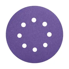 INGCO - 10 Disco Lija Zirconio 150mm Velcro Grano Variado AKRS150102