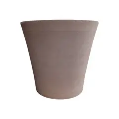 DEROMA - Maceta Primitivo Cónica 43cm Grafito