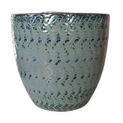 DEROMA - Maceta Woolly 36cm Verde Costa