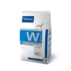 VIRBAC - HPM Dog 1 Weight Loss & Diabetes 12 kg