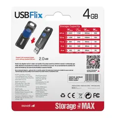 MAXELL - Pendrive FLIX 4GB 2.0