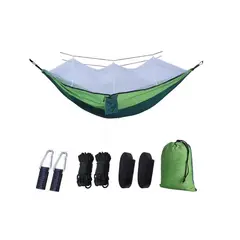 GENERICO - Hamaca Portátil Camping Mosquitero Trekking Hasta 300 Kg