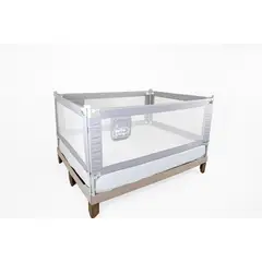 BEBE SURE - Set 4 barandas para cama Súper King 200x200 cm colchón bajo