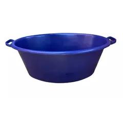 GENERICO - Lavatorio Gamela Palangana Balde Ovalado 50 Lts Con Asas