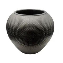 GENERICO - Pack 3 Maceteros 26cm Redondo Plastico