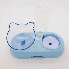 GENERICO - Dispensador Automatico Agua / Comedero Plato Comida Mascotas