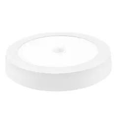 HB LEDS - Panel Redondo LED ECO Sobrepuesto Blanco Con Sensor 18W Cálido