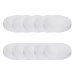 AVC - Pack 10 Panel Redondo LED ECO Sobrepuesto Blanco 6W Frío