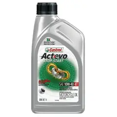 CASTROL - Aceite motor 10W40 para motos Actevo marca 1 litro