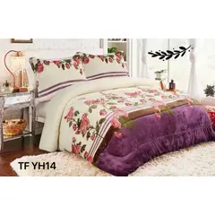 GENERICO - Cobertor invierno plush polar con chiporro 2plazas estampado