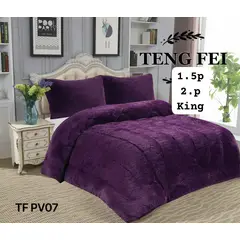 GENERICO - Cobertor invierno peludo con chiporro 1.5p