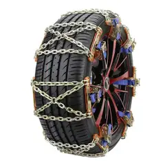GENERICO - Kit Cadenas Para Nieve Adjustables Con Bolso 4