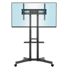 GENERICO - Soporte Tv Portátil Tipo Pedestal Con Ruedas 32-70 Pulgadas