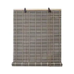 IMPORTCLICK - Cortina Persiana Roller Enrollable Bambú Negro Beige 150x180 CM