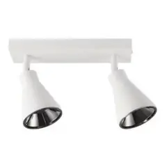WANT - Aplique Foco Porta Ampolleta Doble Gu10 Dirigible Moderno