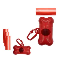 GENERICO - Dispensador Forma Hueso Bolsa De Excremento Mascotas