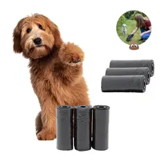 GENERICO - Bolsas Para recoger Excremento De Mascotas Pack 6 rollos