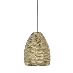 BOSCO - LAMPARA COLGANTE METAL BRONCE 21.5CM